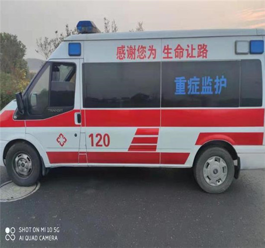 北戴河救护车出租服务案例3