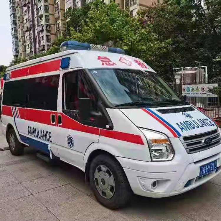北戴河长途救护车护送病人返乡